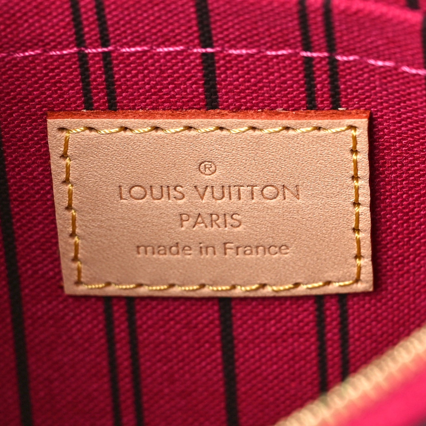 Monogram Neverfull PM Pochette Pivoine
