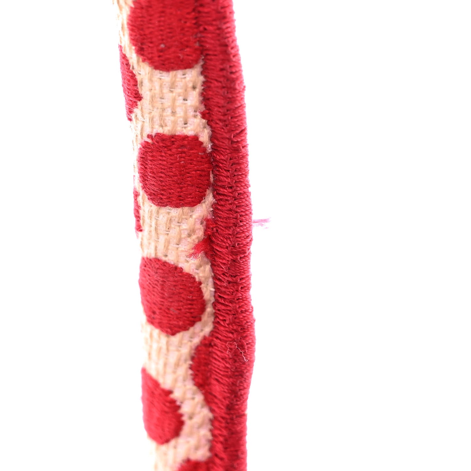 Christian Dior Canvas Medium DiorAmour Dots Book Tote Red 16 of 16