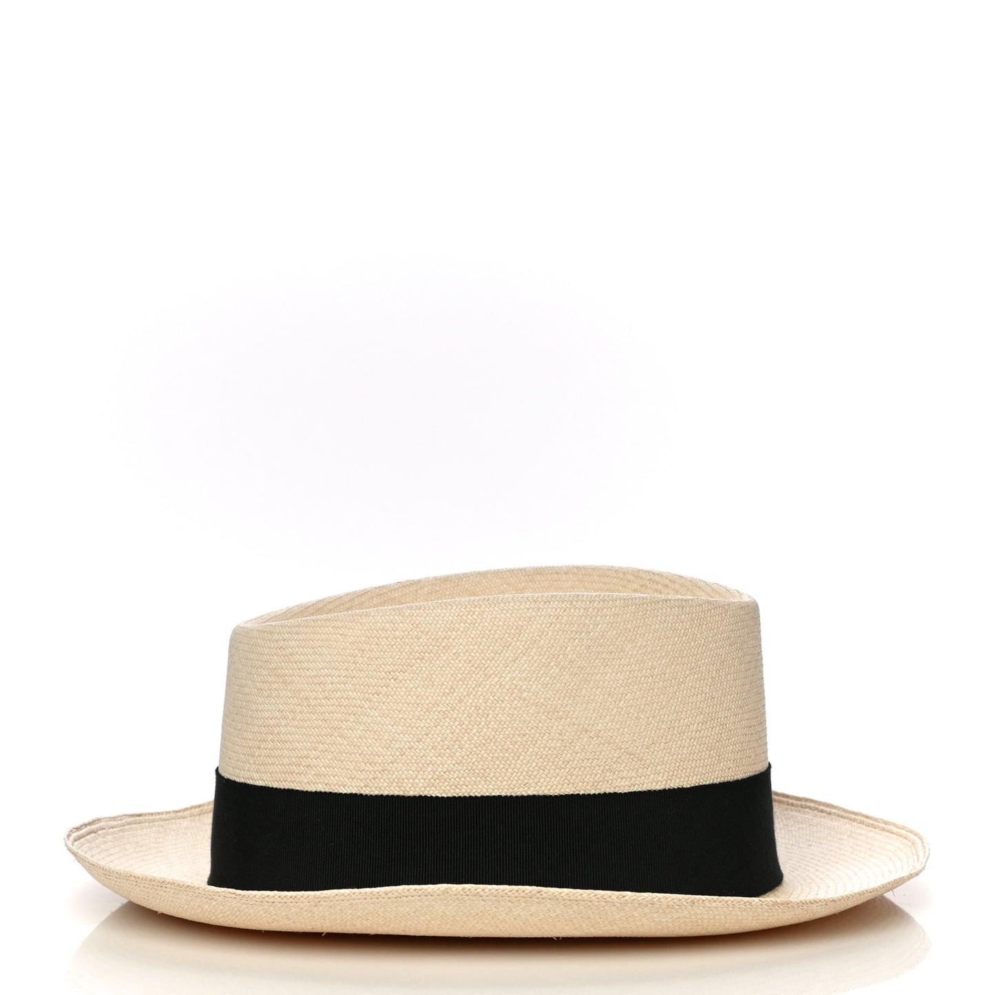 Straw Mens Rio Panama Hat 58 Natural Black