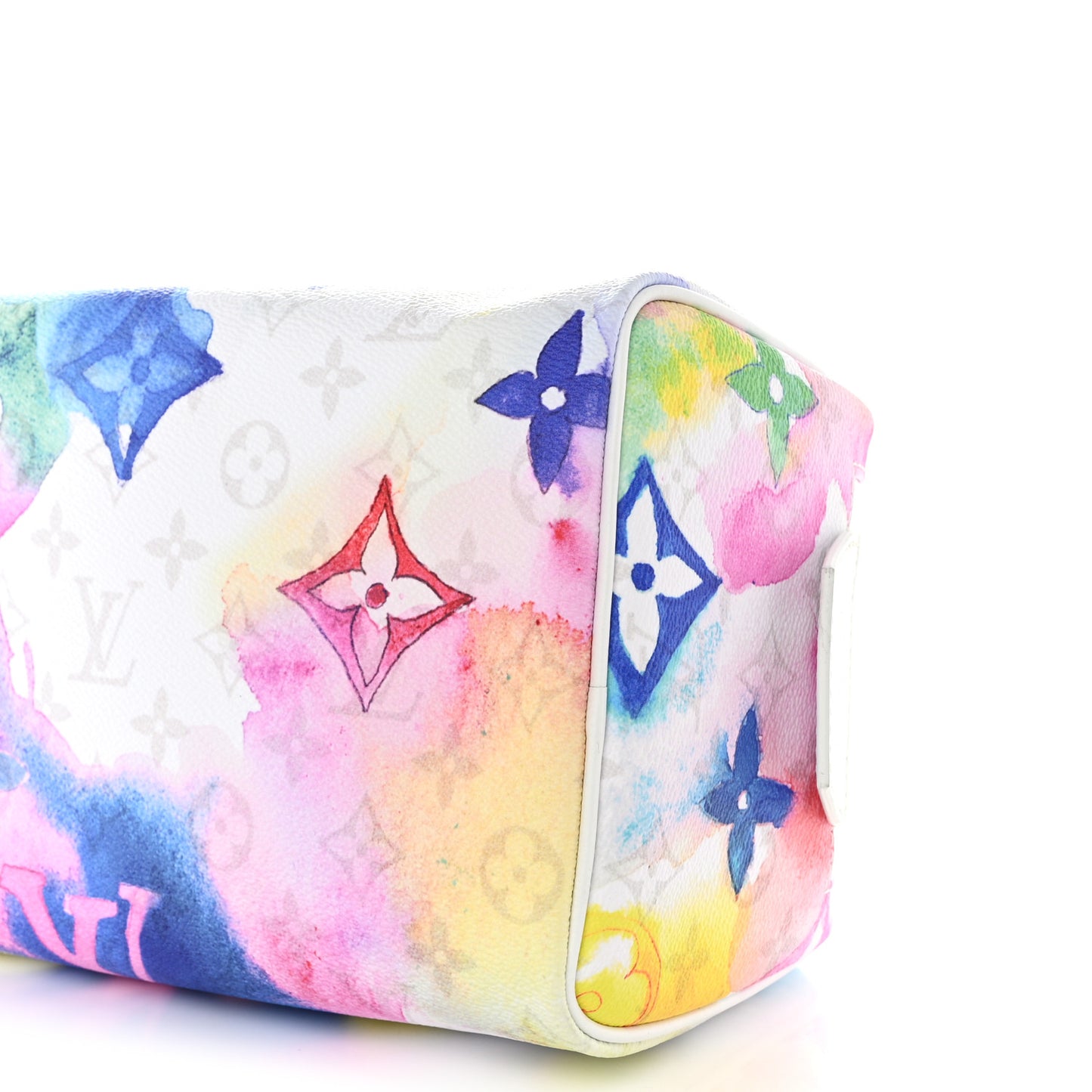 Monogram Watercolor Dopp Kit Toilet Pouch Multicolor