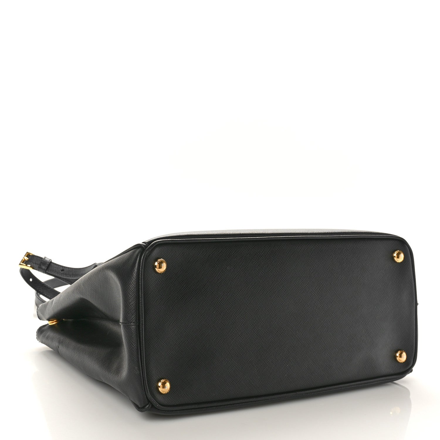 Prada Saffiano Medium Galleria Double Zip Tote Black 4 of 10