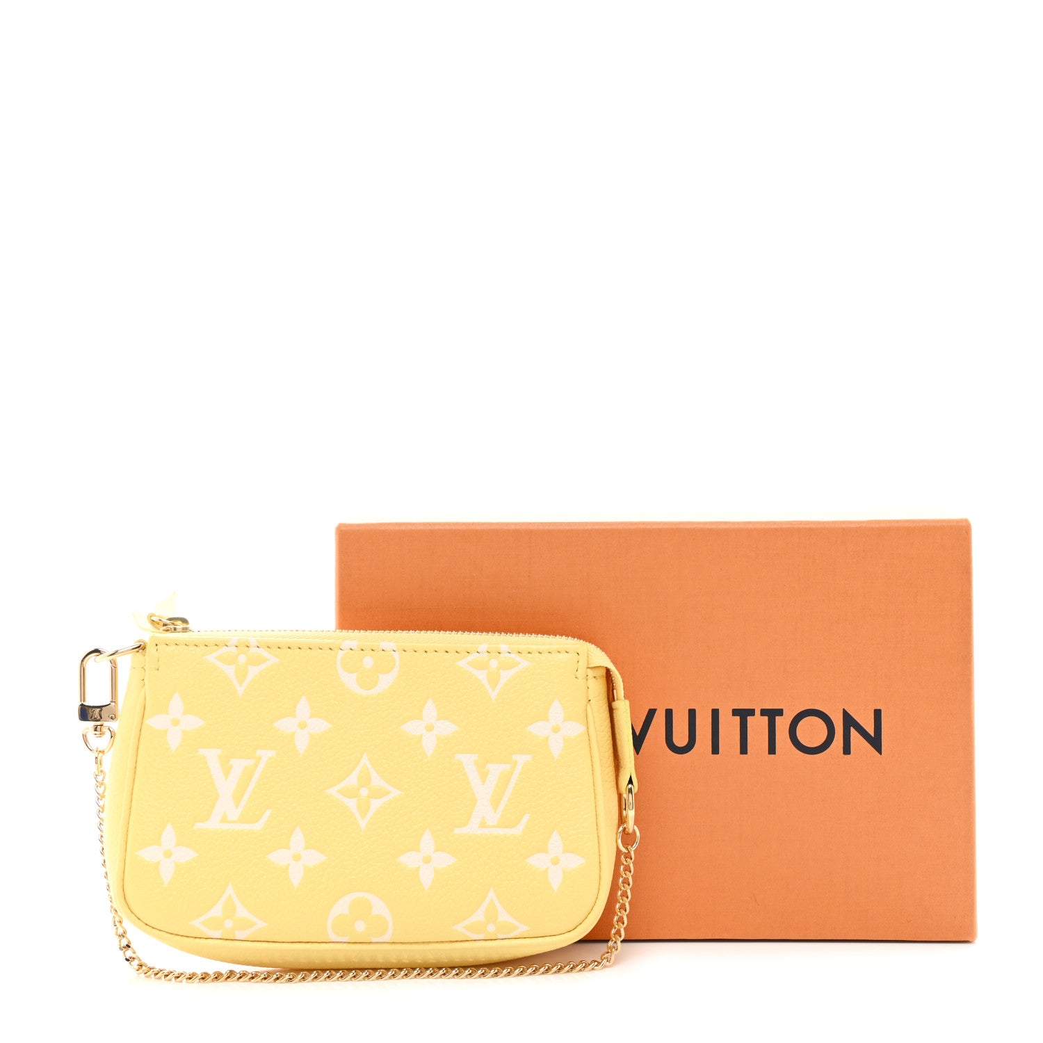 Louis Vuitton Empreinte Monogram Mini Pochette Accessories Lemon Curd Yellow 7 of 7