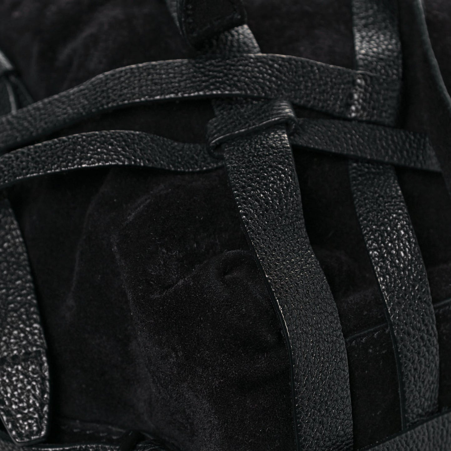 Suede Kirsten Satchel Black