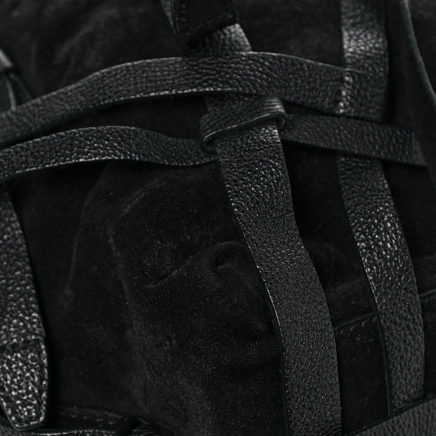 Alexander Wang Suede Kirsten Satchel Black 9 of 11