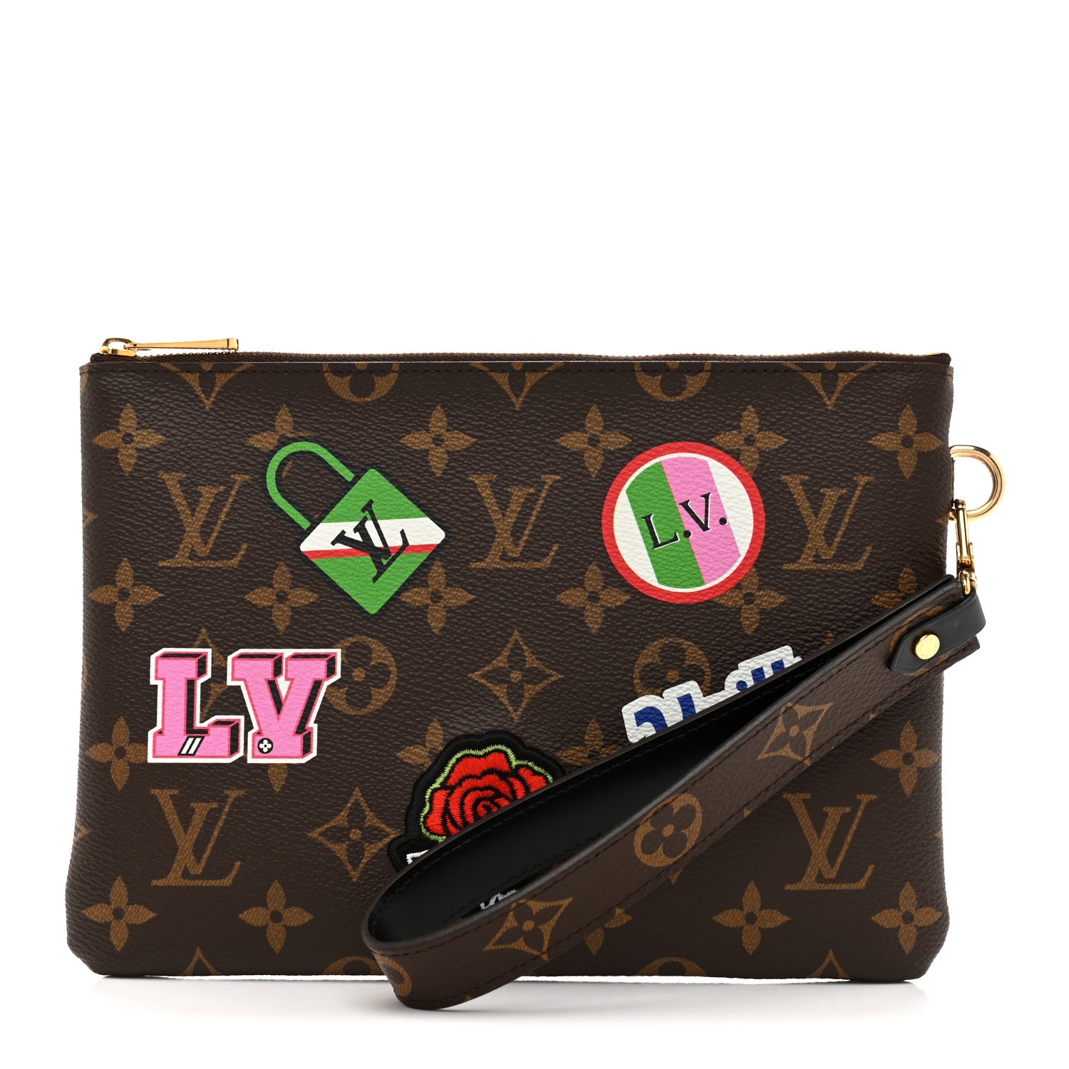Louis Vuitton Monogram Travel Stickers City Pouch 1840512