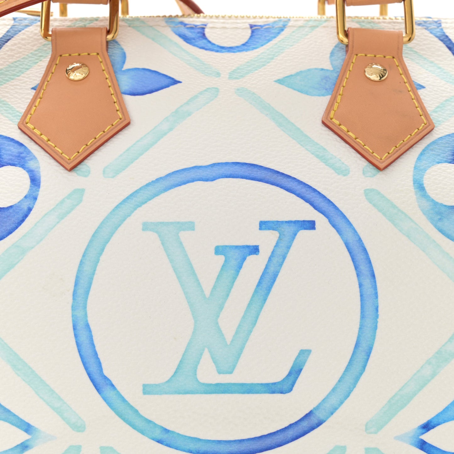 Monogram Tiles By The Pool Speedy Bandouliere 25 Lagoon Blue