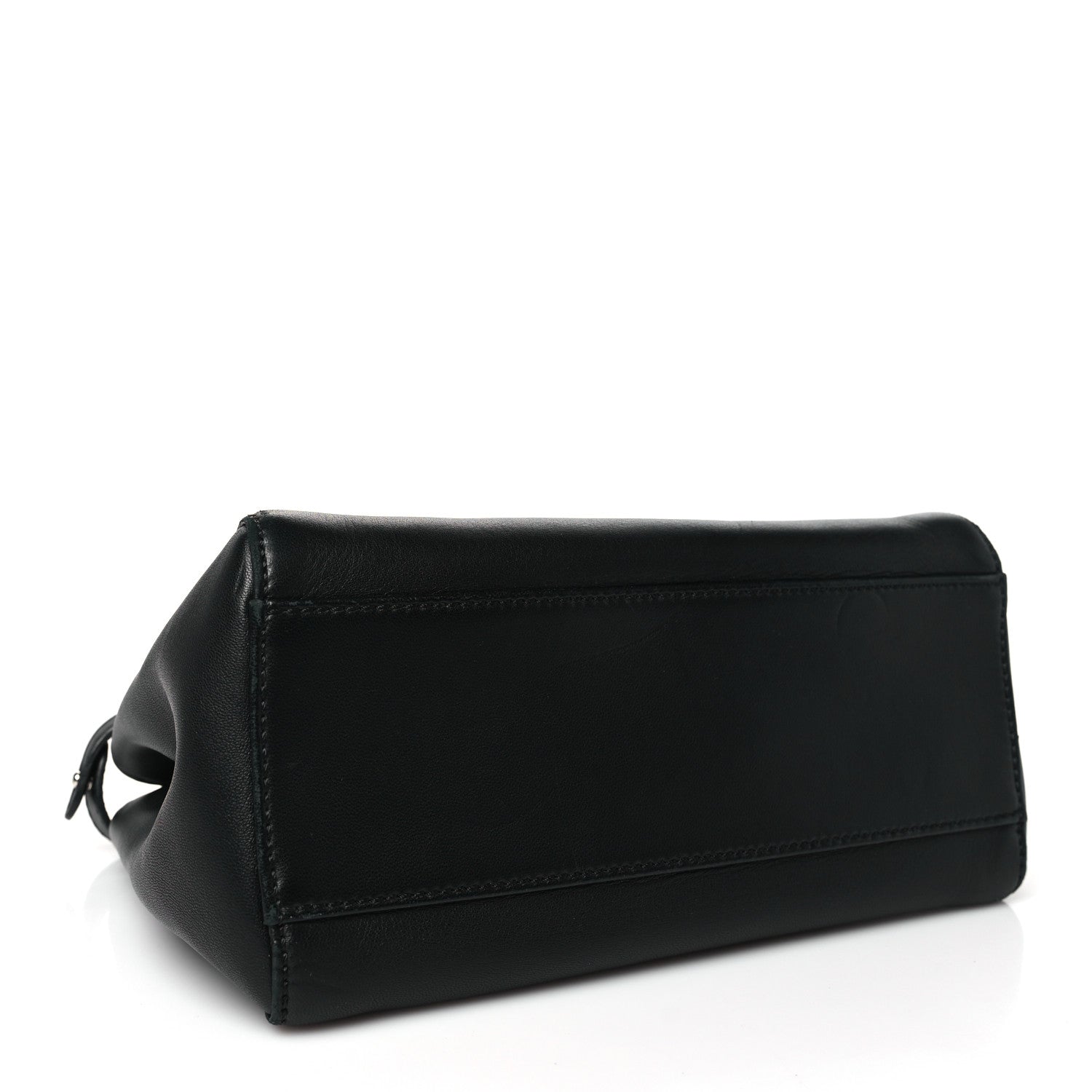 Fendi Nappa Karung Monster Eyes Mini Peekaboo Iconic Satchel Black Papavero 4 of 13