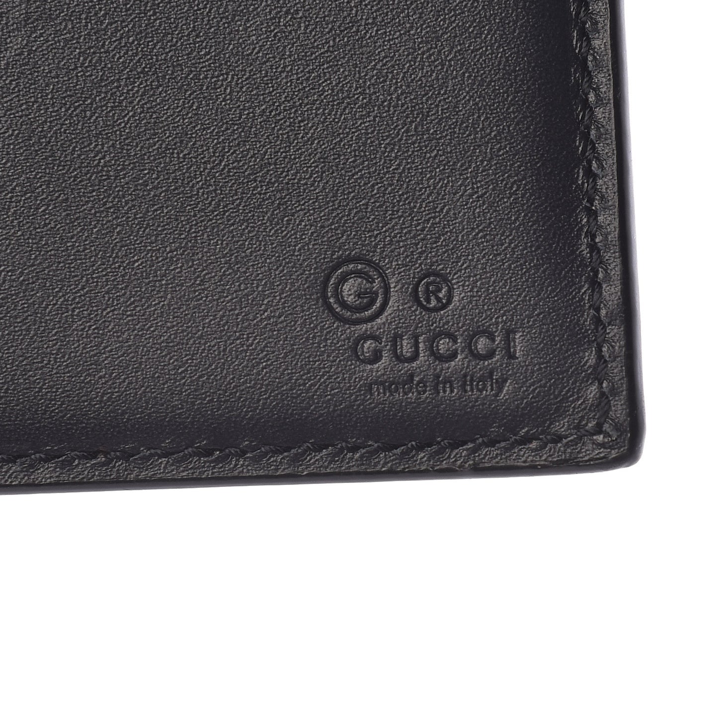 GG Supreme Monogram Blooms Bi-Fold Wallet Beige Blue Navy