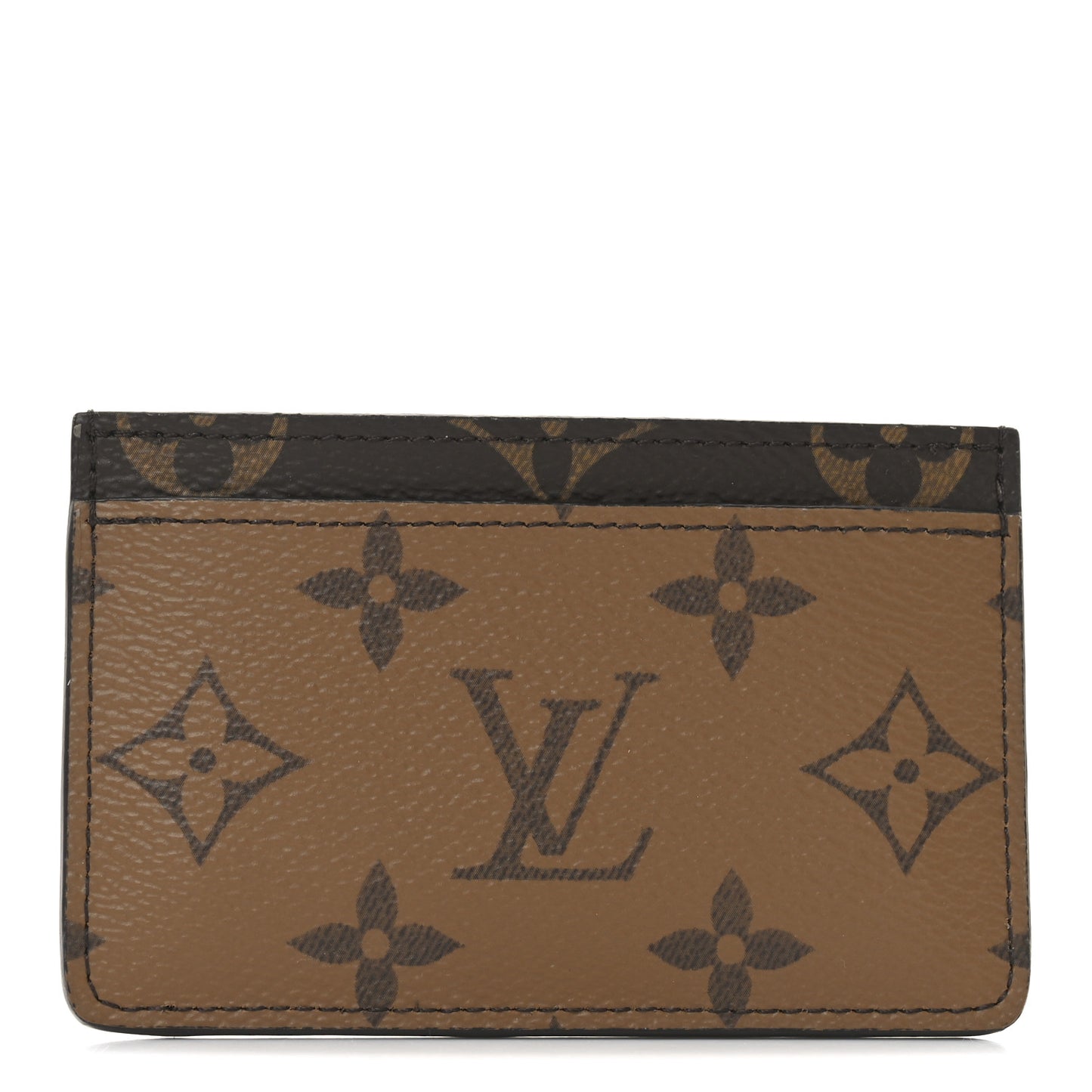 Reverse Monogram Card Holder