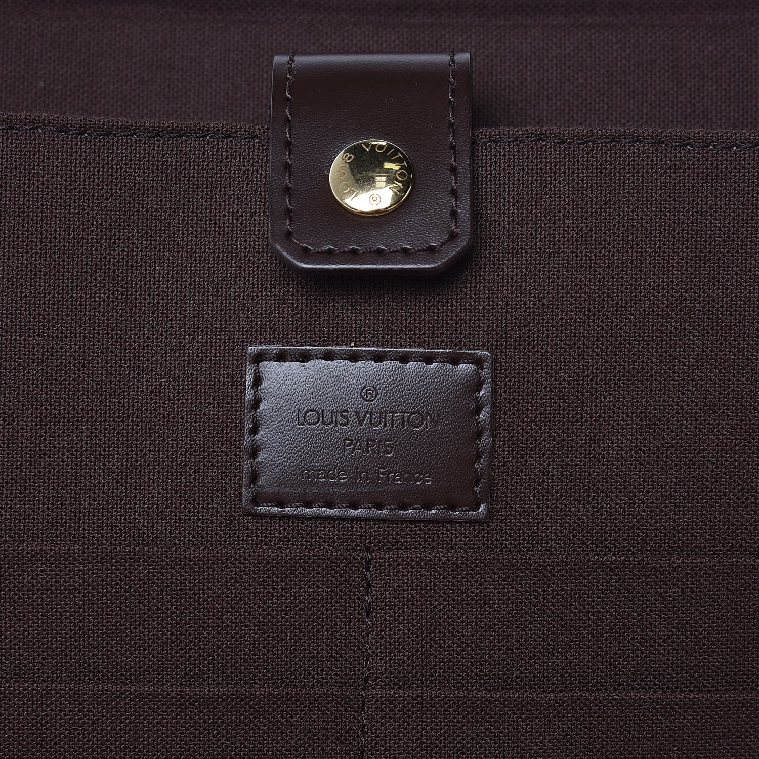 Louis Vuitton Damier Ebene Porte Ordinateur Sabana Computer Case 8 of 14