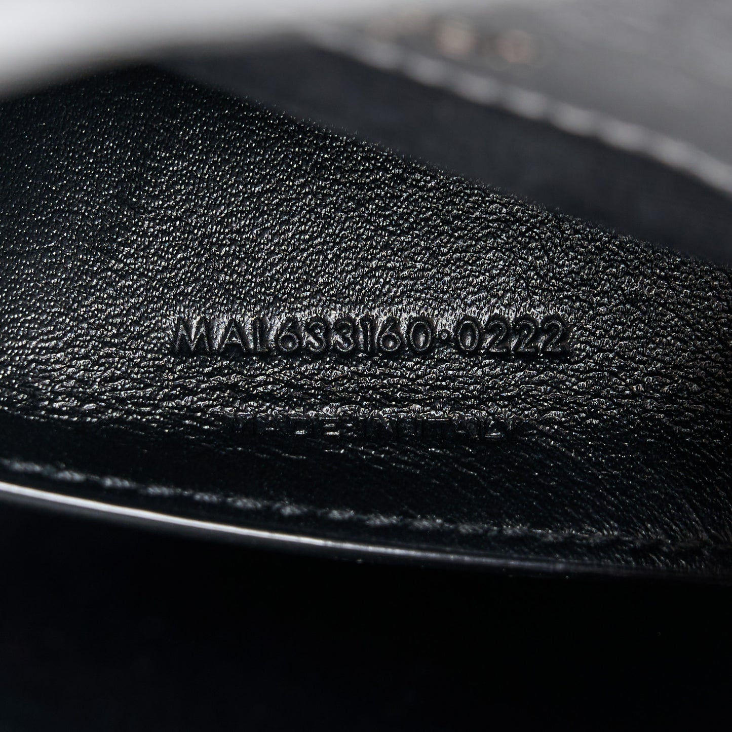 Crinkled Calfskin Matelasse Monogram Baby Niki Chain Satchel Storm