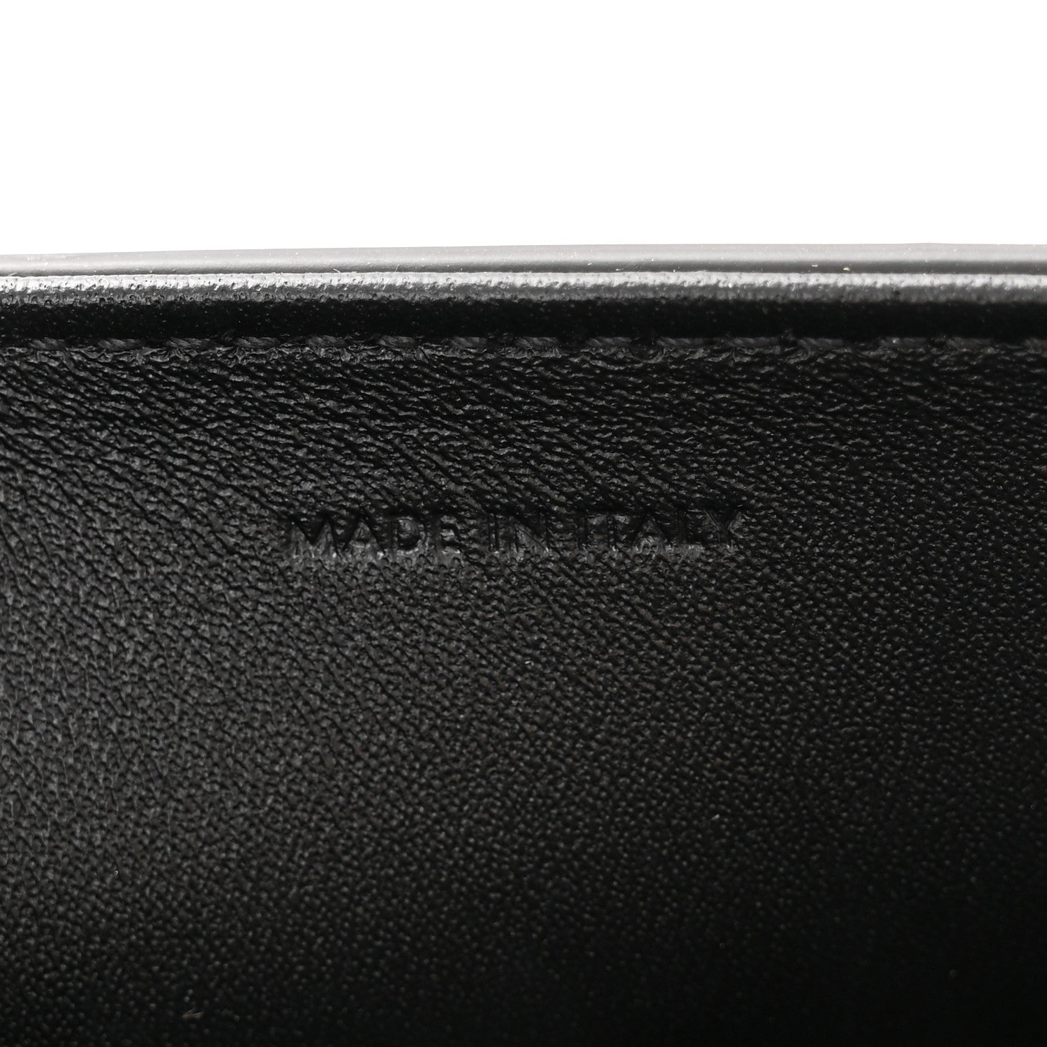 Celine Shiny Calfskin Triomphe Shoulder Bag Black 7 of 12
