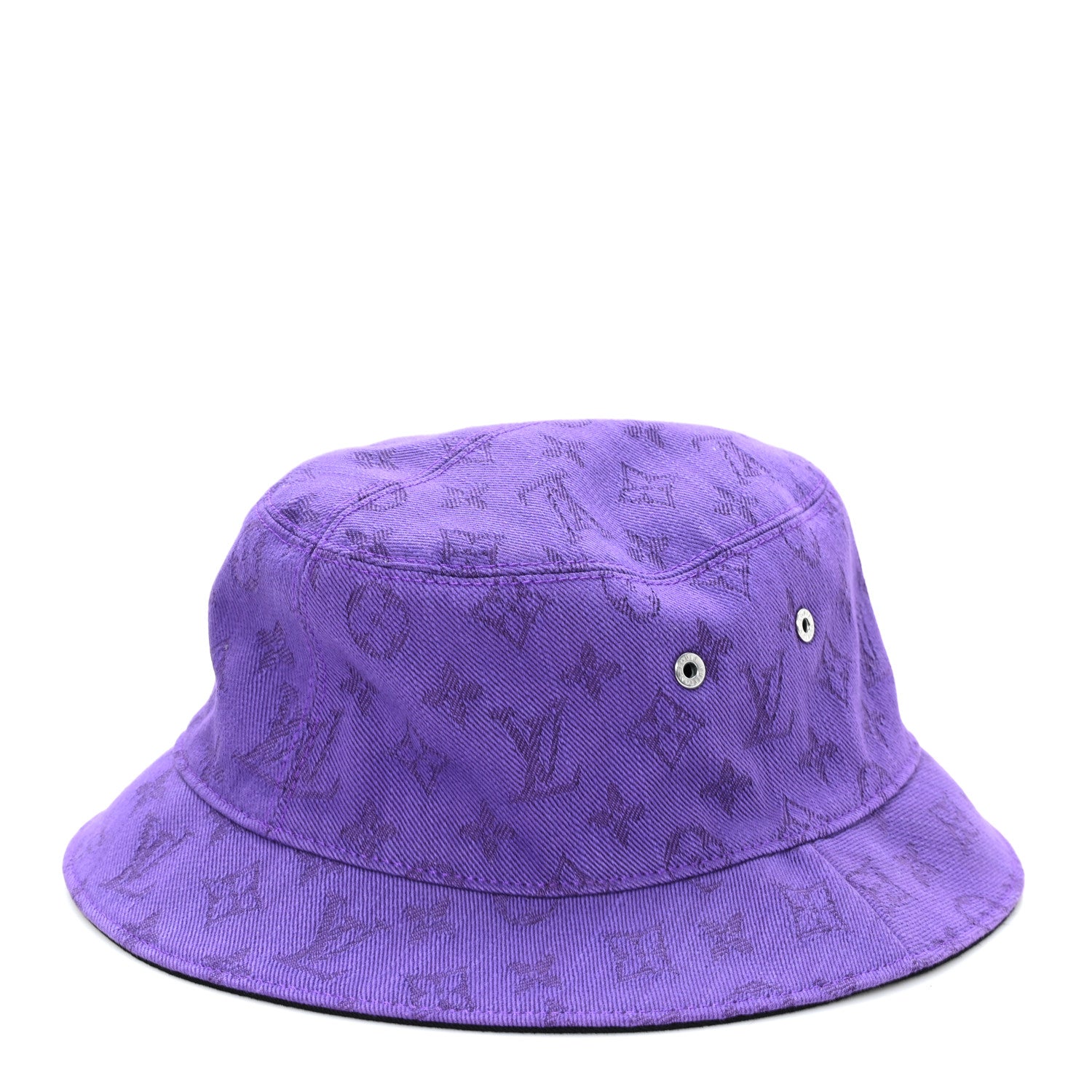 LOUIS VUITTON デニム バケットハット　サイズ60 Louis Vuitton Monogram Denim Essential Bucket Hat 60 Violet
