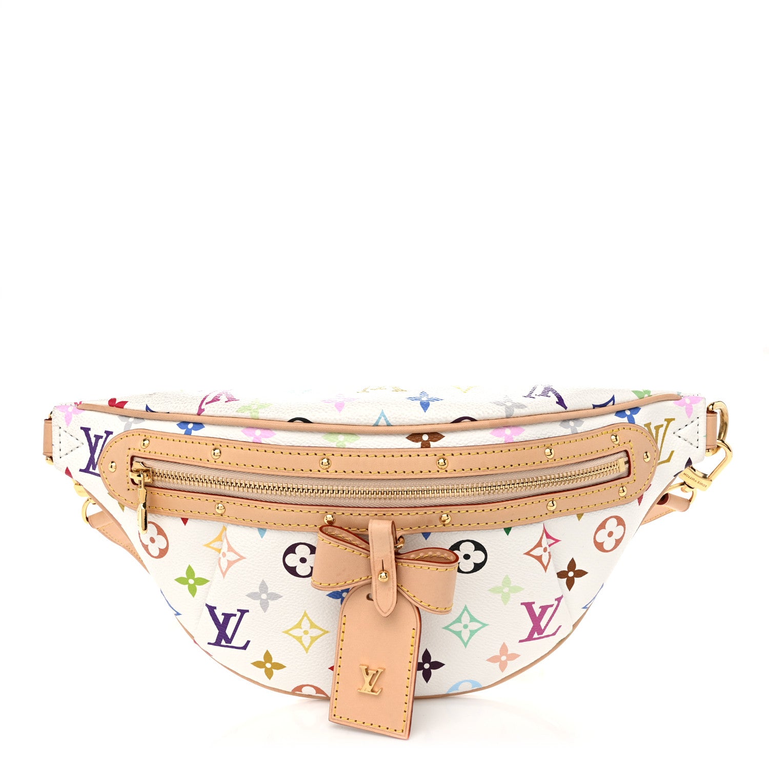 Louis Vuitton LV X TM Monogram Multicolor High Rise Bumbag White 1 of 10