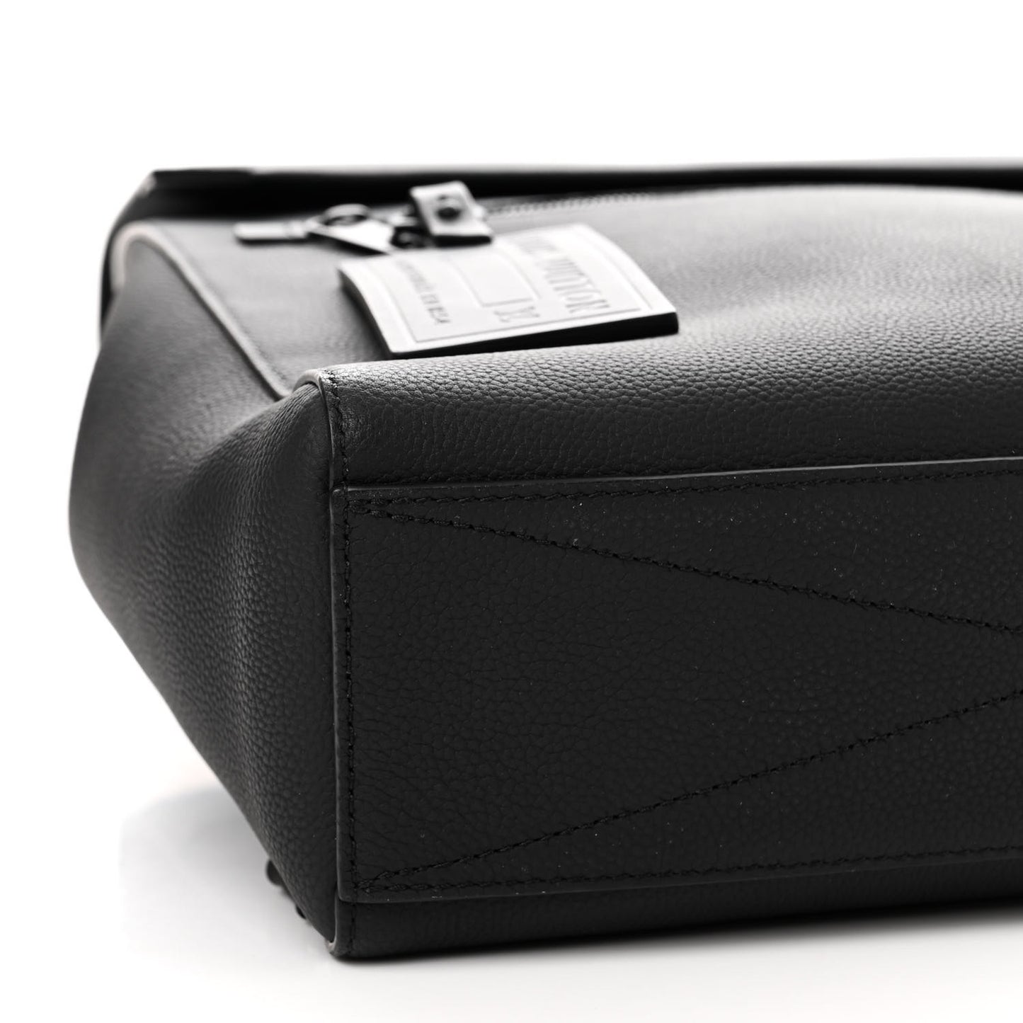 Calfskin Aerogram Fastline Backpack Black