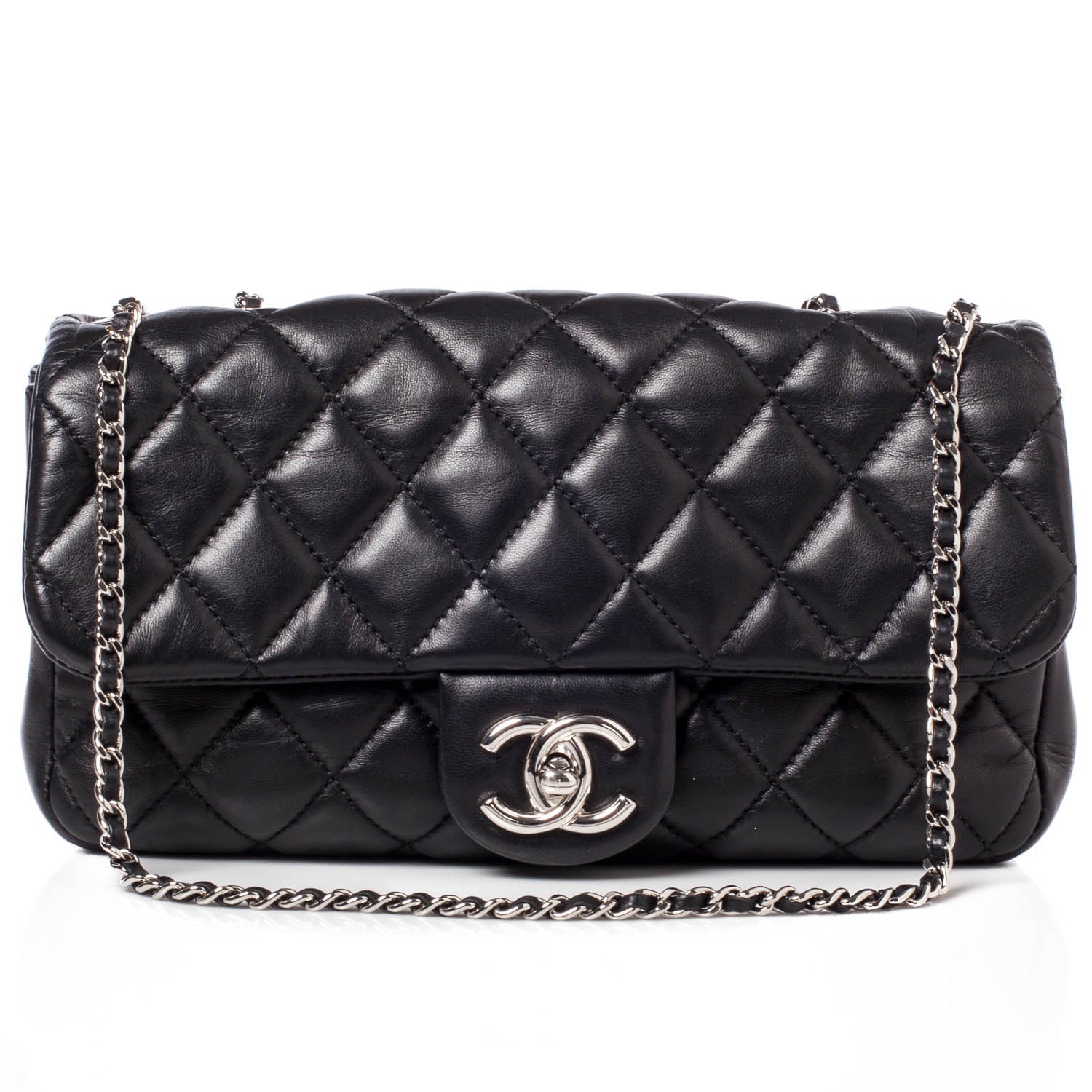 chanel coco rain flap bag Chanel Lambskin Medium Coco Rain Flap Black 36753 – FASHIONPHILE