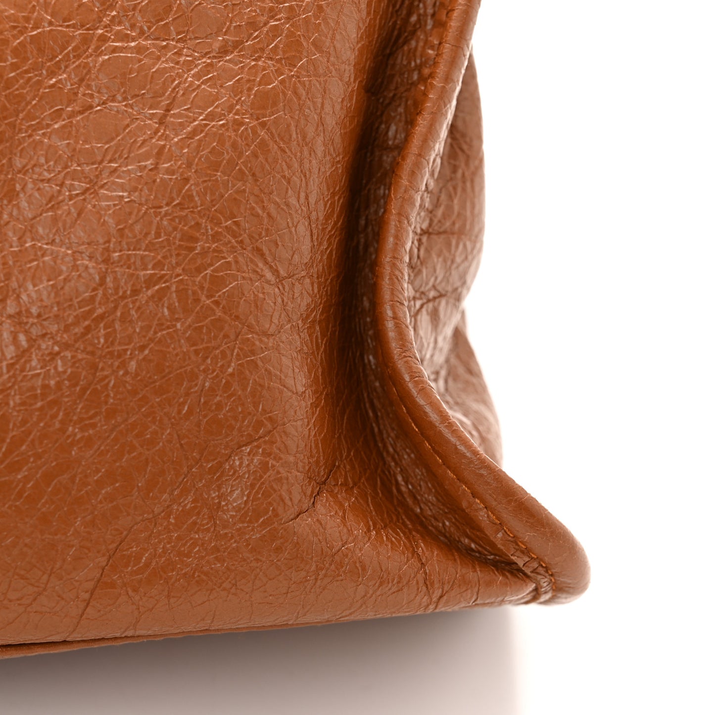 Agneau Classic Silver Hardware S City Camel