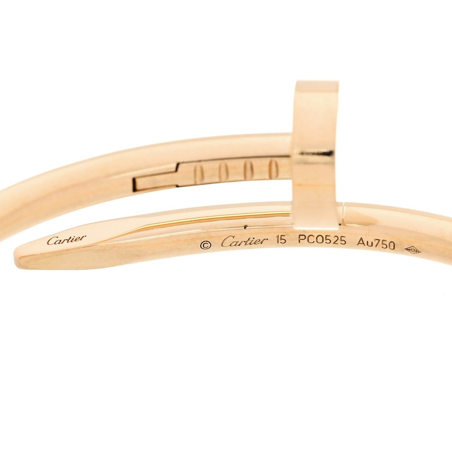 18K Yellow Gold Juste Un Clou Bracelet 15