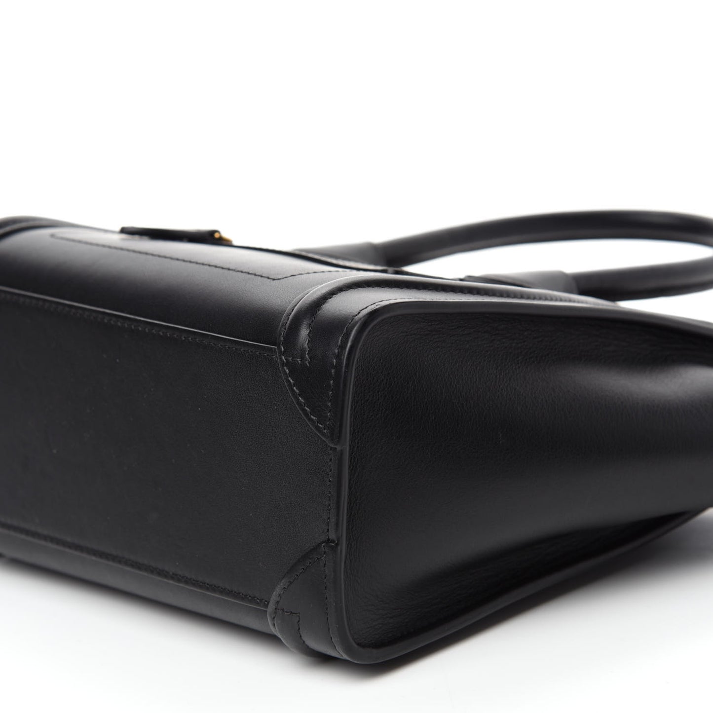 Smooth Calfskin Nano Luggage Black