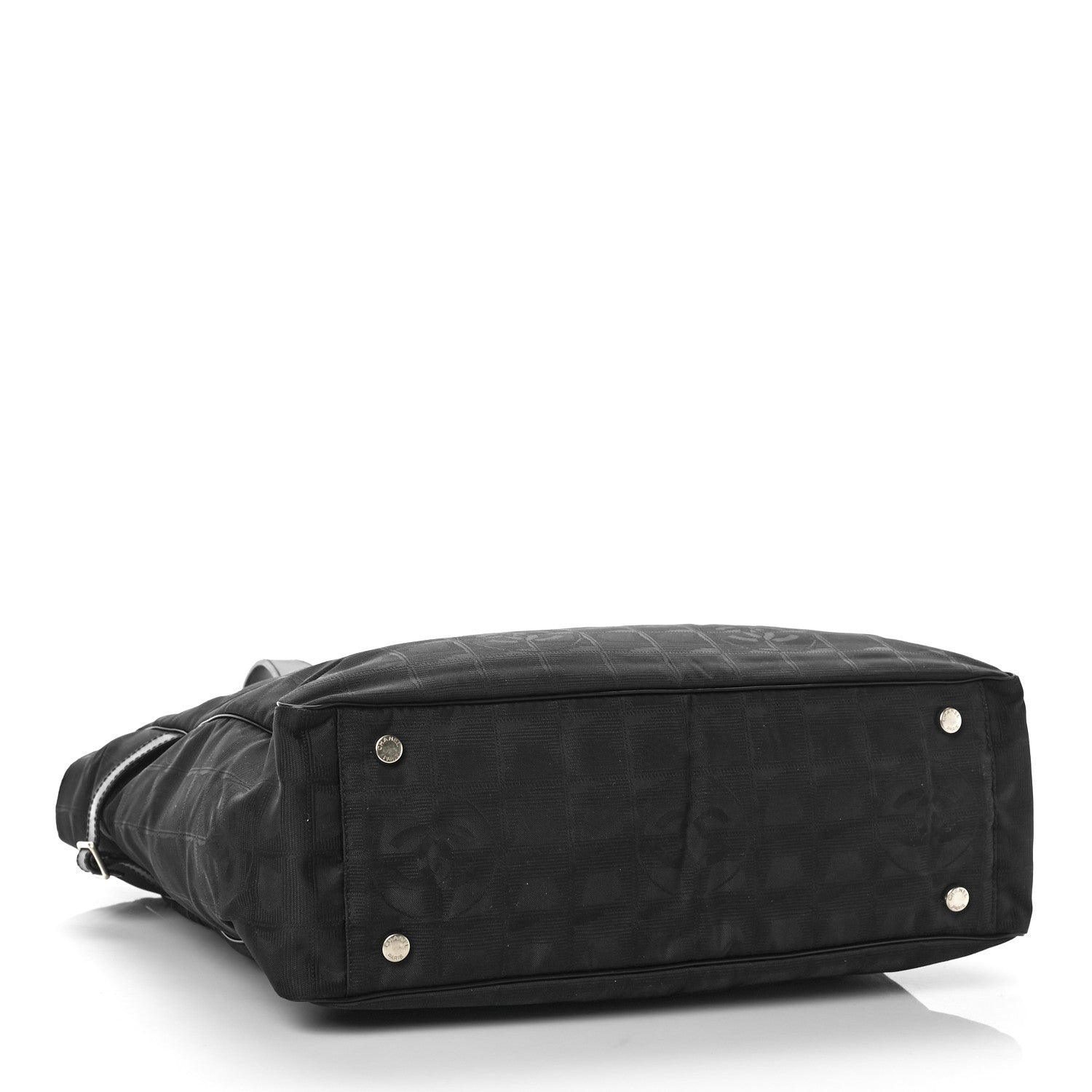 Chanel Nylon Medium Travel Tote Black 3 of 8
