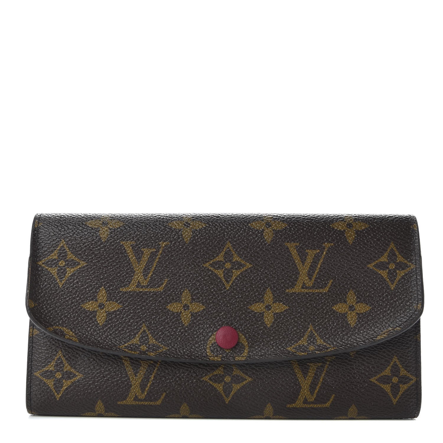 Louis Vuitton Monogram Emilie Wallet Fuchsia 1 of 7