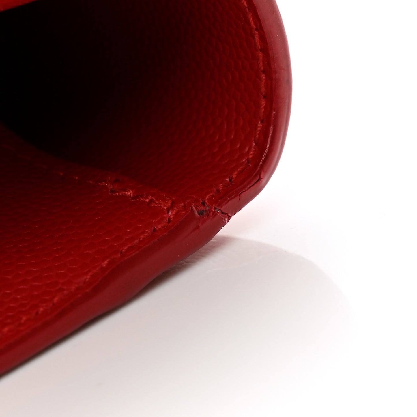 Grain De Poudre Monogram Cassandre Clutch Rouge Orient