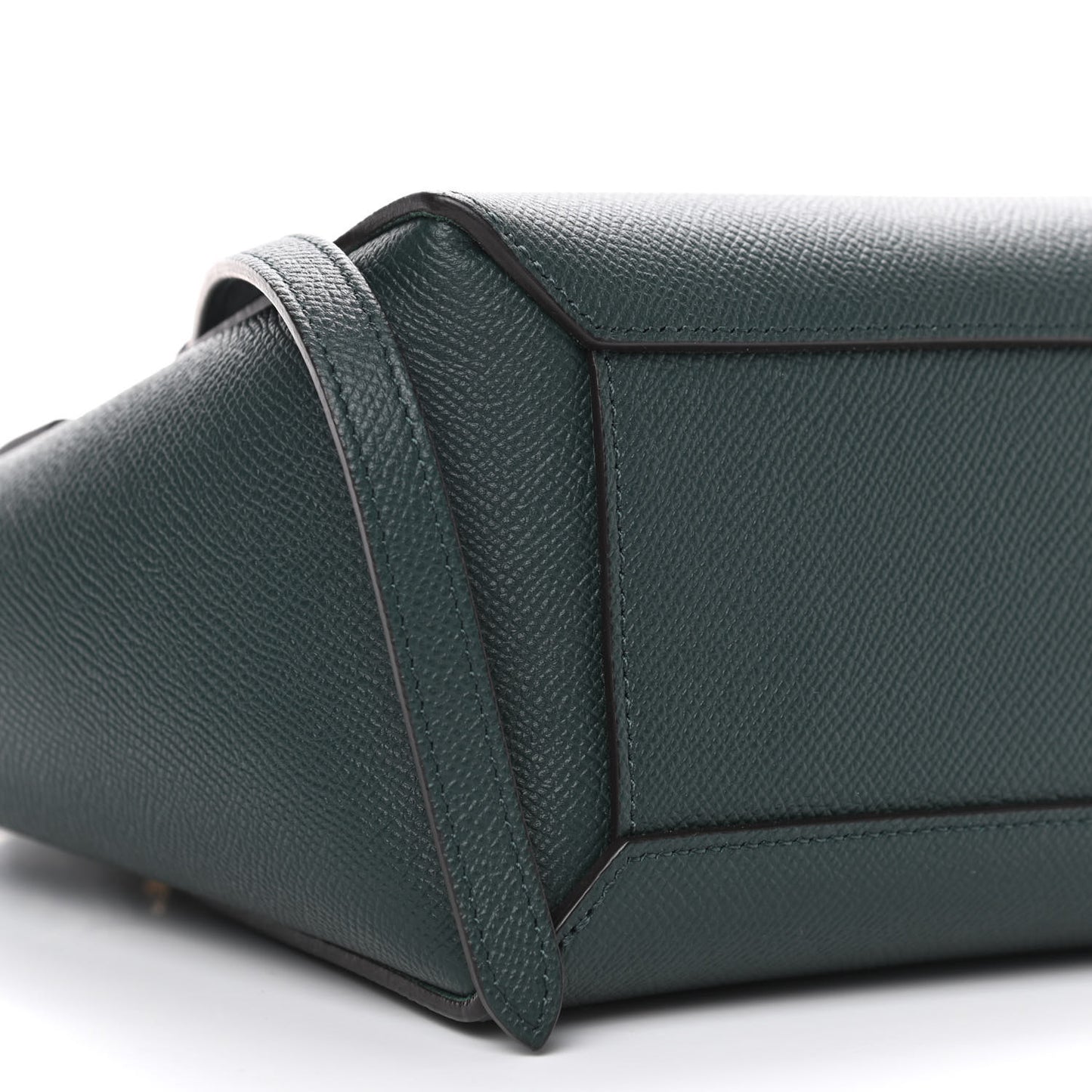 Grained Calfskin Nano Belt Bag Amazone