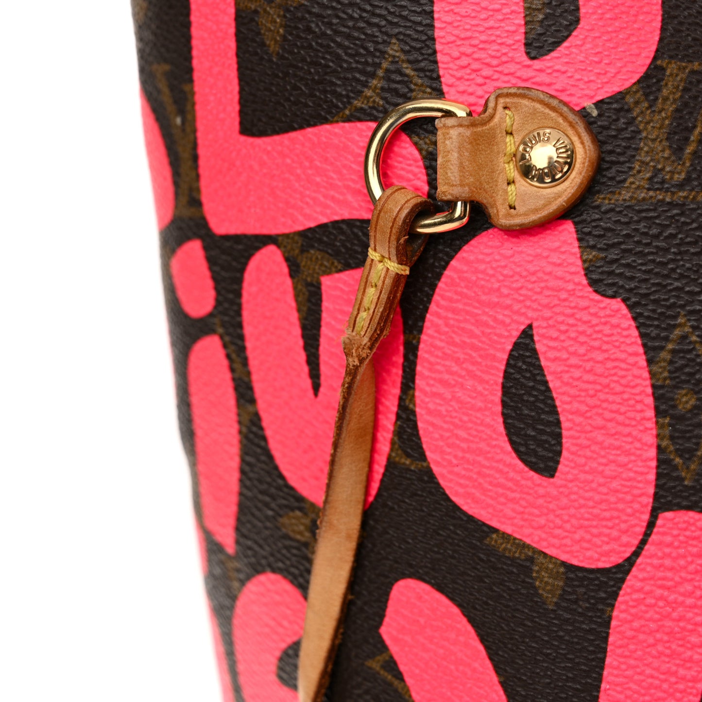 Monogram Graffiti Neverfull GM Fuchsia