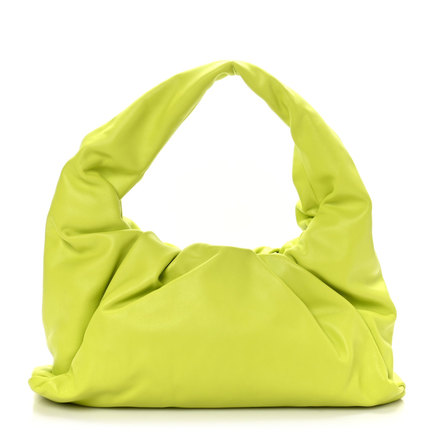 Smooth Butter Calfskin Small The Shoulder Pouch Acid Kiwi