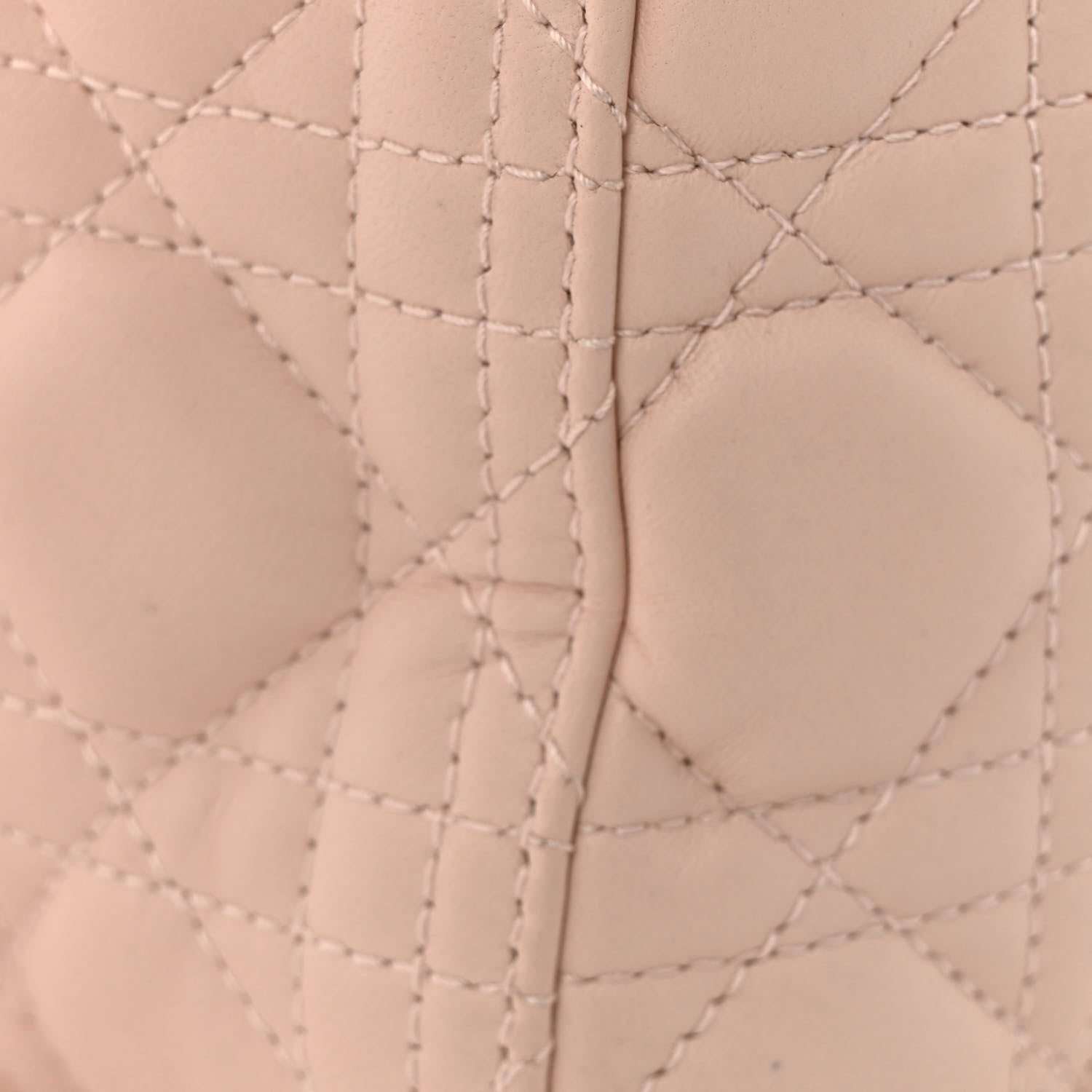 Christian Dior Lambskin Cannage Medium Lady Dior Light Pink 19 of 20