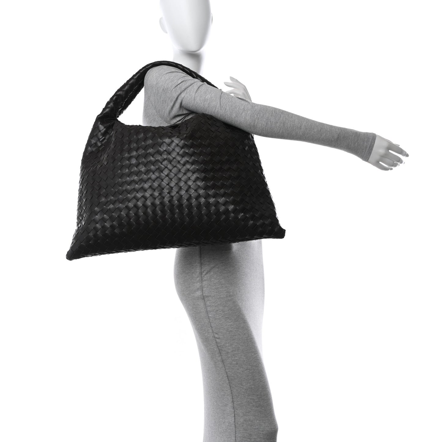 Calfskin Intrecciato Large Hop Fondant