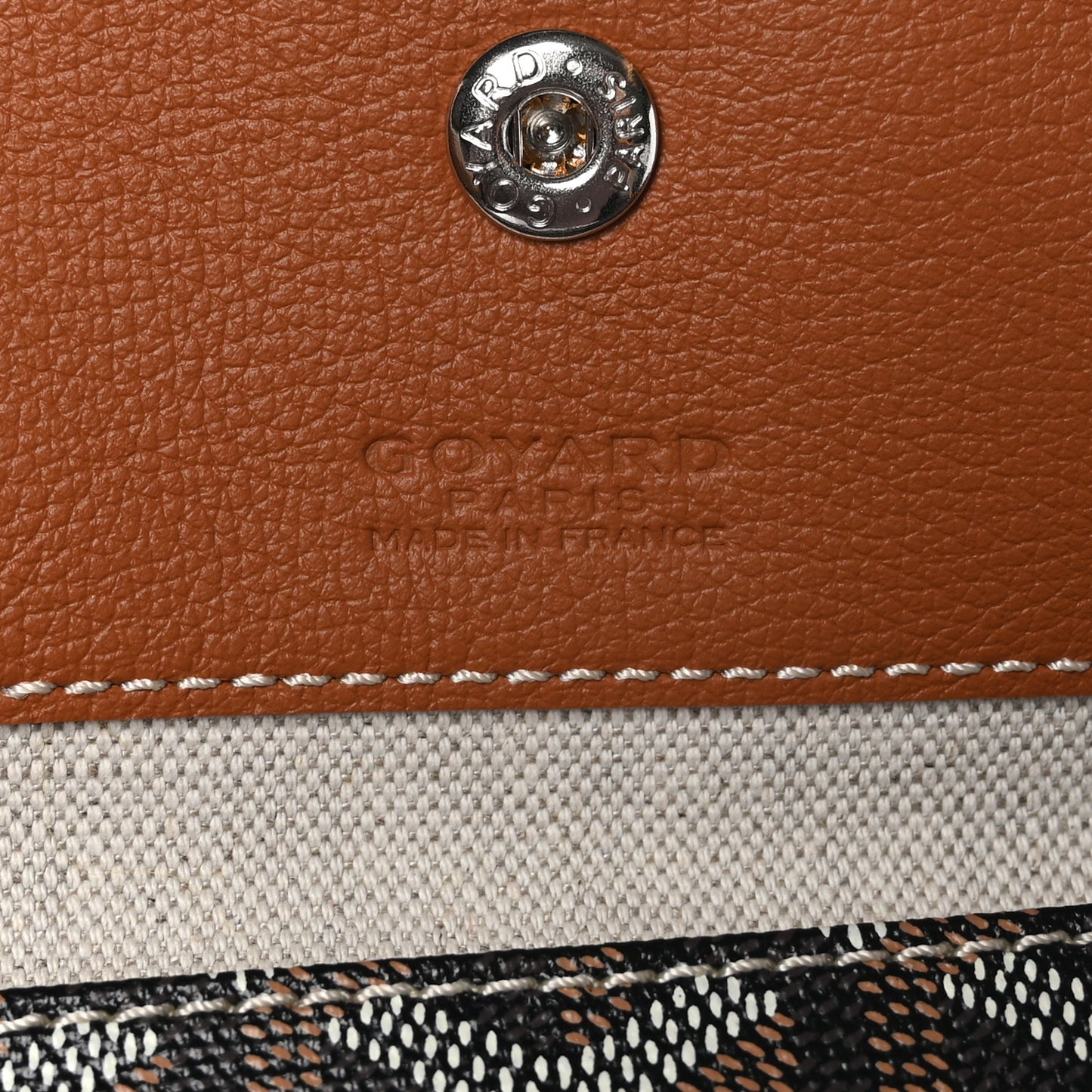 Goyardine Saint Louis GM Black Gold