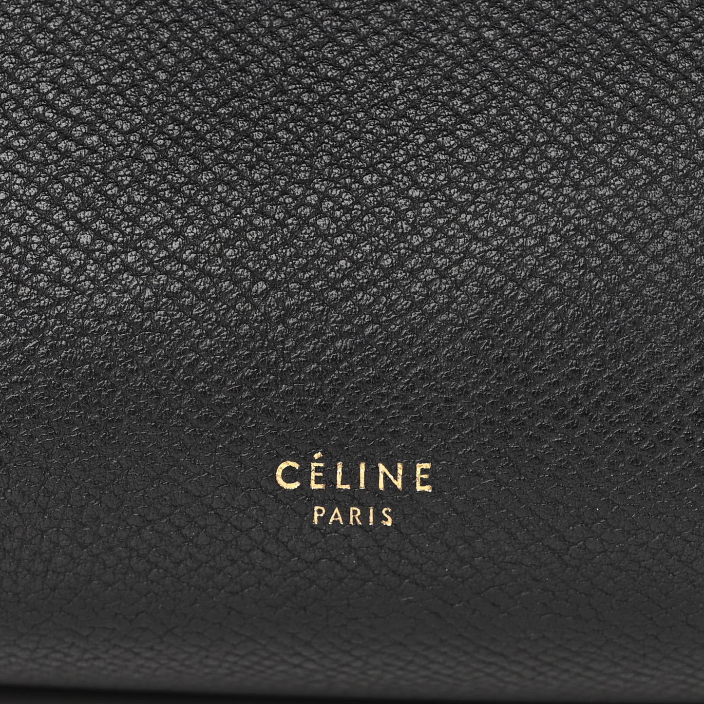 Grained Calfskin Small Belt Bag Black