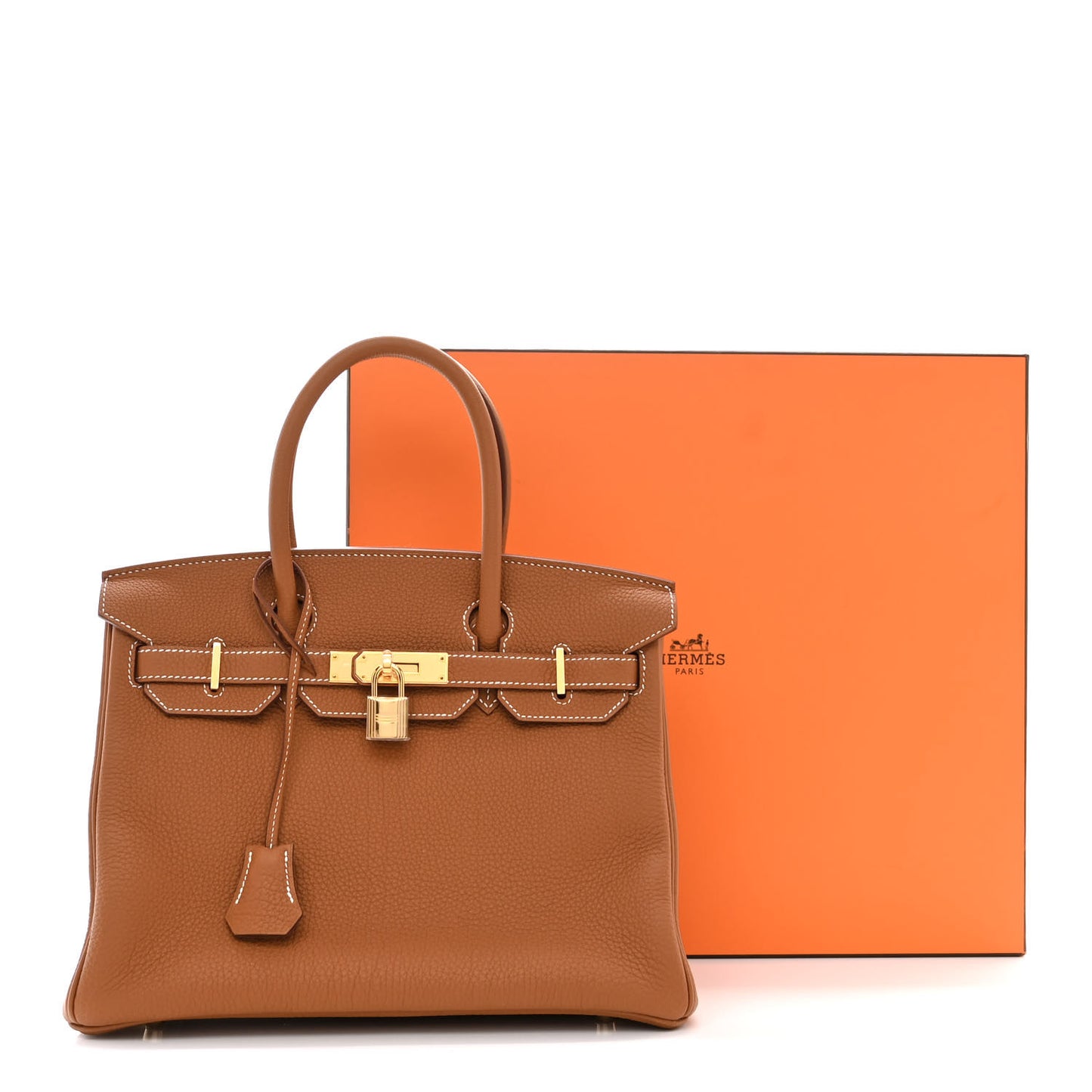 Togo Birkin 30 Gold