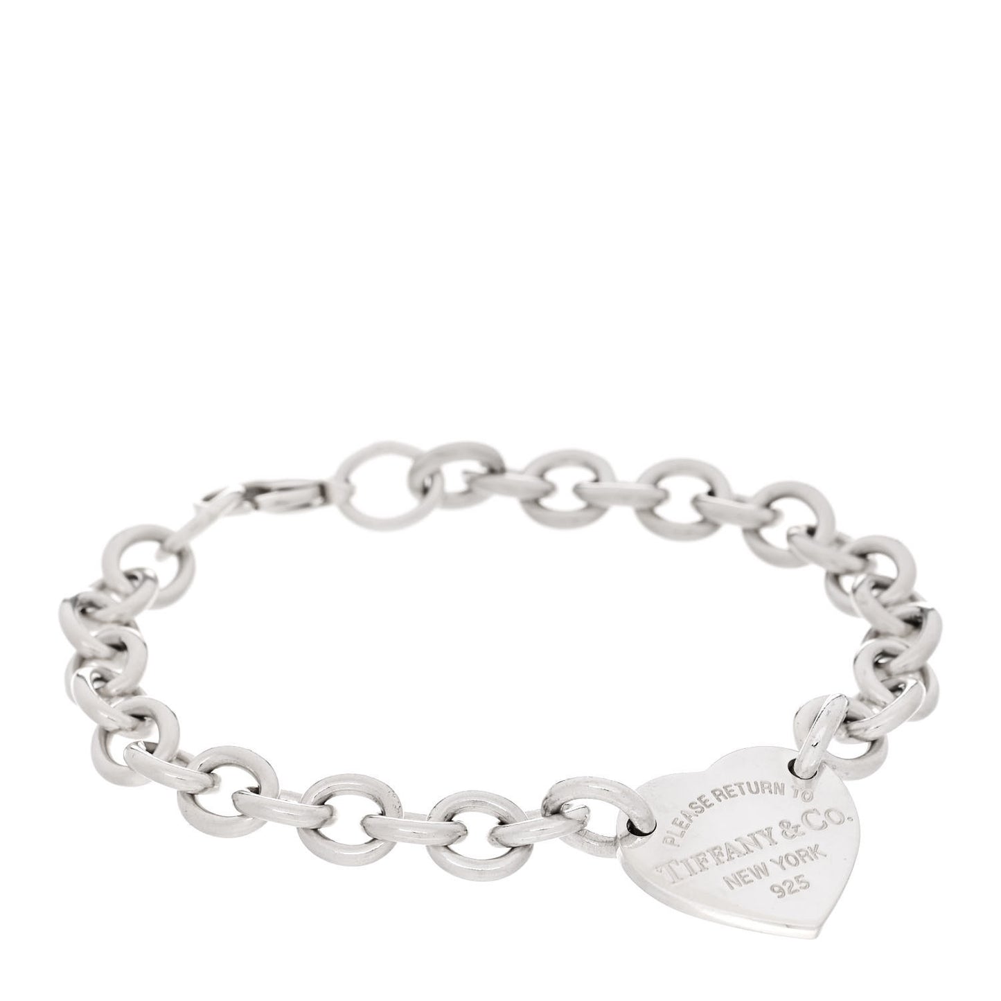 Sterling Silver Return to Tiffany Heart Tag Bracelet