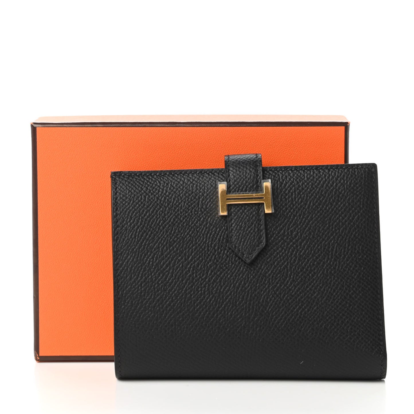 Epsom Bearn Compact Wallet Black