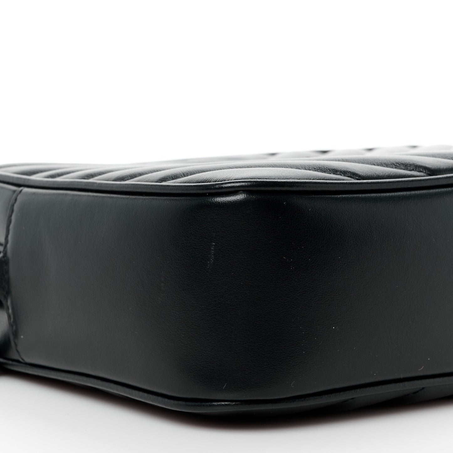 Calfskin Matelasse Monogram Lou Camera Bag Black