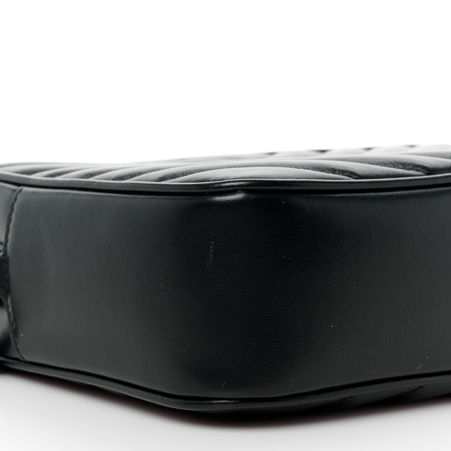 Saint Laurent Calfskin Matelasse Monogram Lou Camera Bag Black 10 of 11