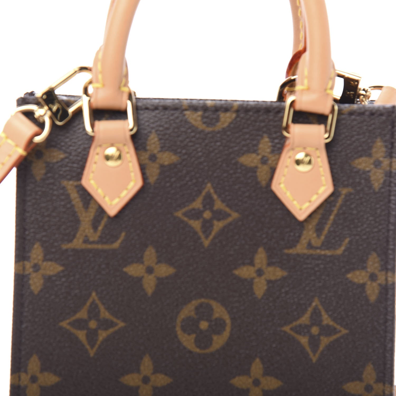 Louis Vuitton Monogram Petit Sac Plat 8 of 9