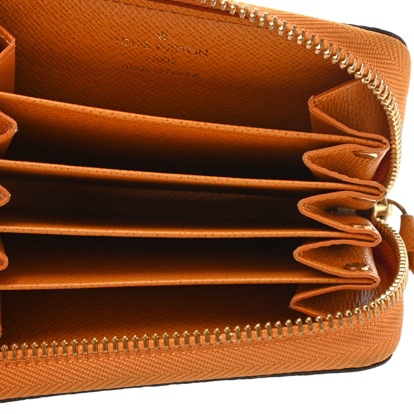Monogram Zippy Multicartes Safran Imperial
