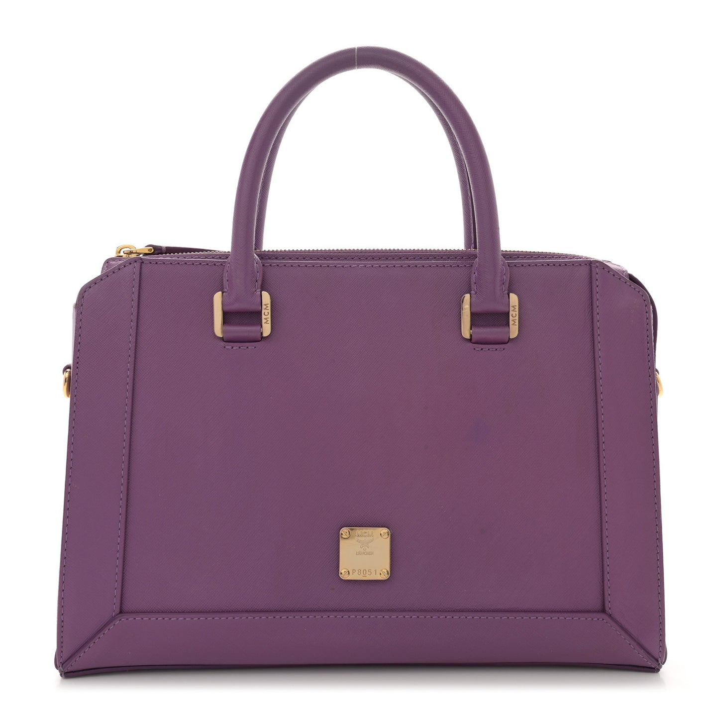 Saffiano Nuovo Tote Purple