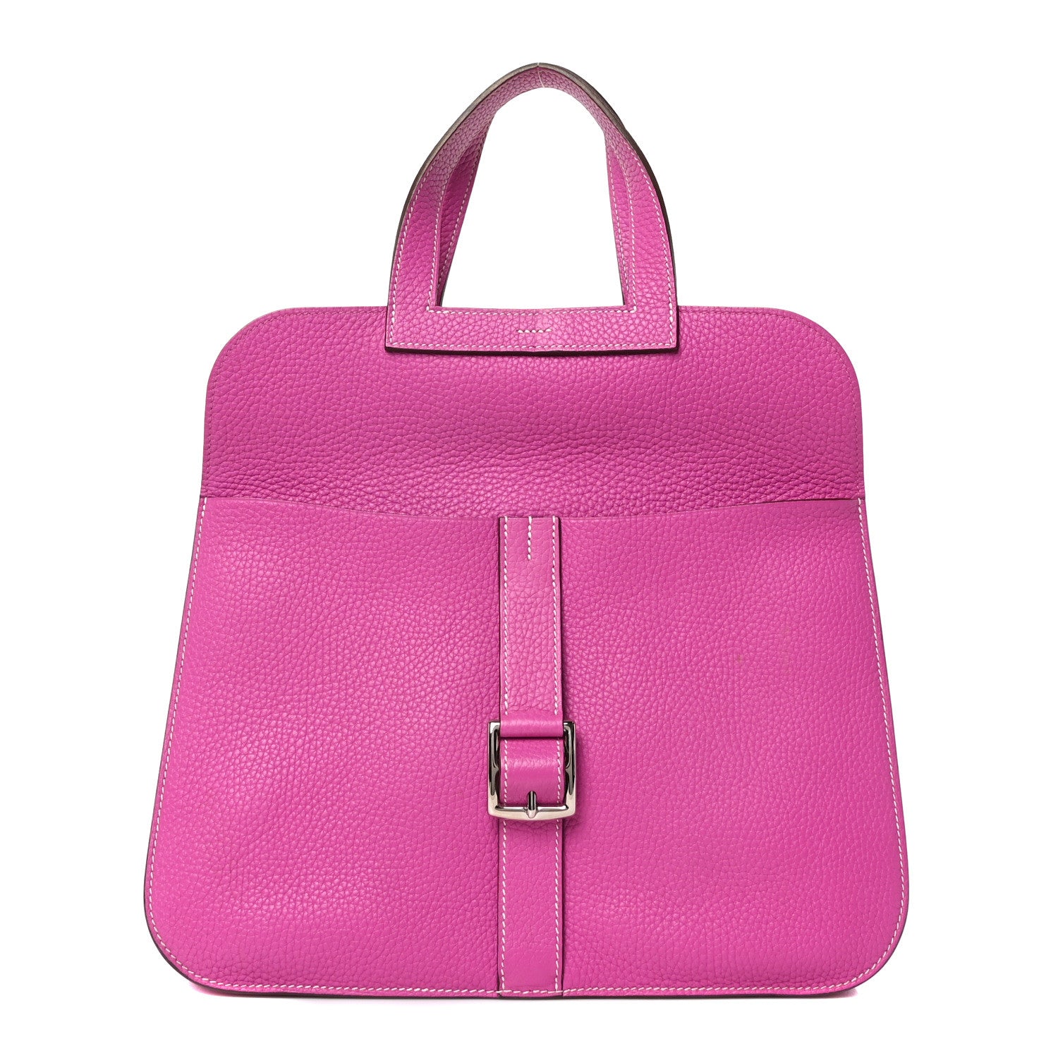 Hermes Taurillon Clemence Halzan 31 GM Magnolia 1770017 – FASHIONPHILE