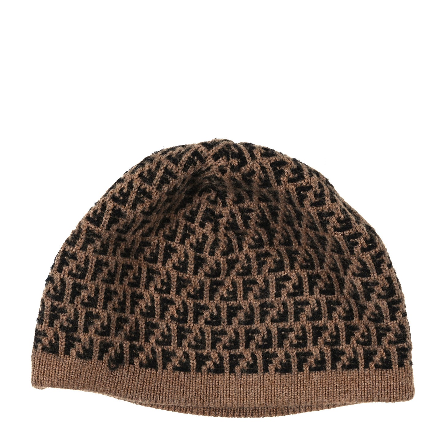 Wool Beanie Tobacco Black