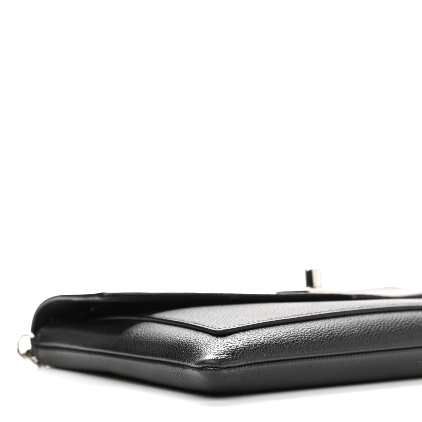 Soft Calfskin My Lockme Pochette Black
