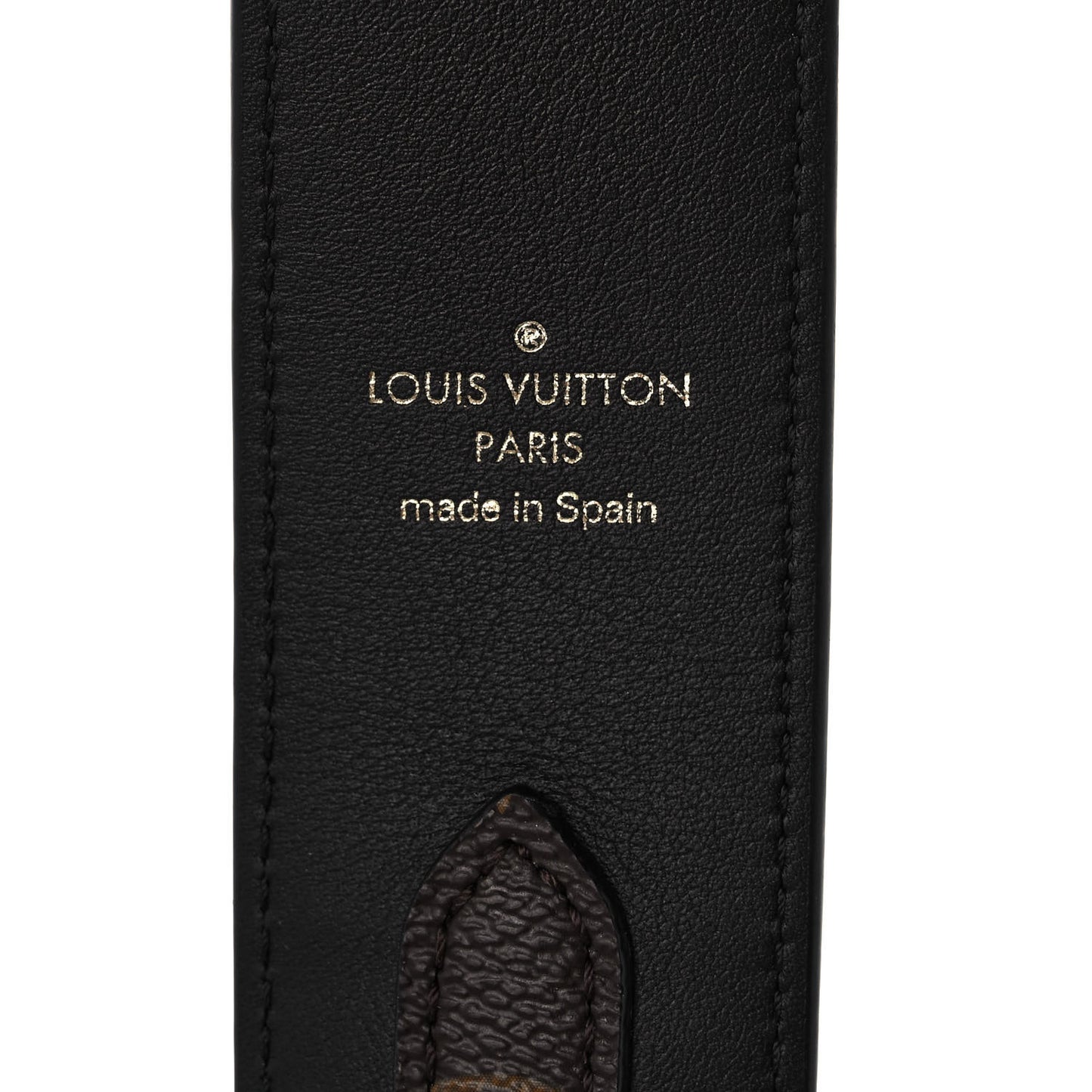 Monogram Bandouliere Shoulder Strap Black