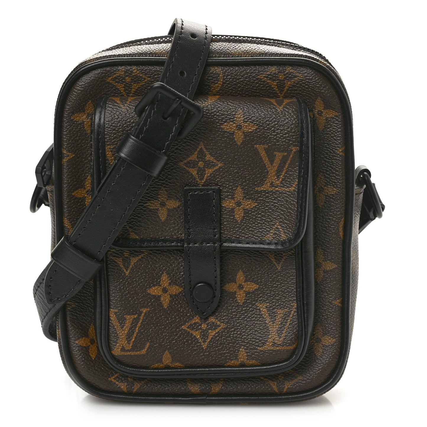 Monogram Macassar Christopher Wearable Wallet