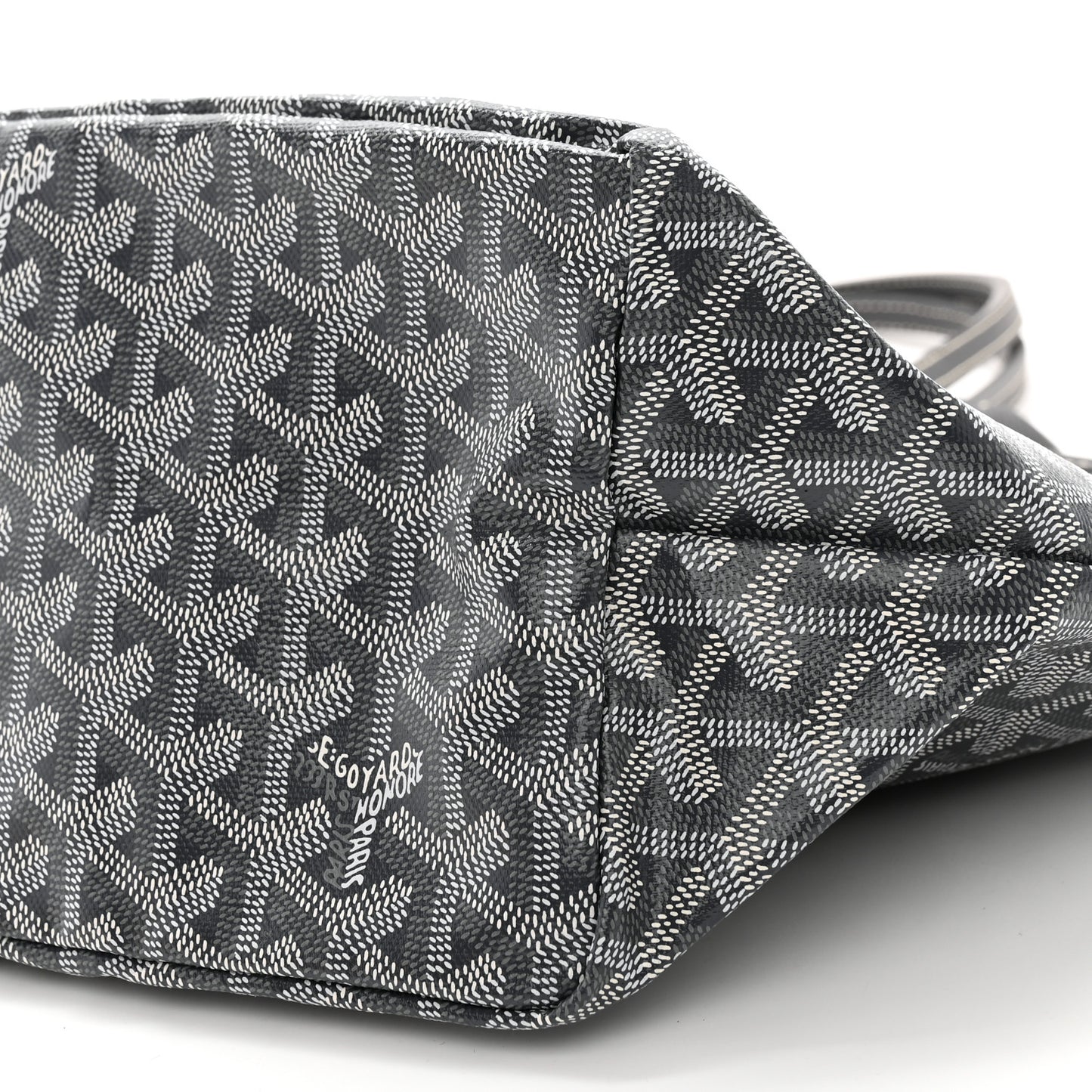 Goyardine Heart Saint Louis PM Grey