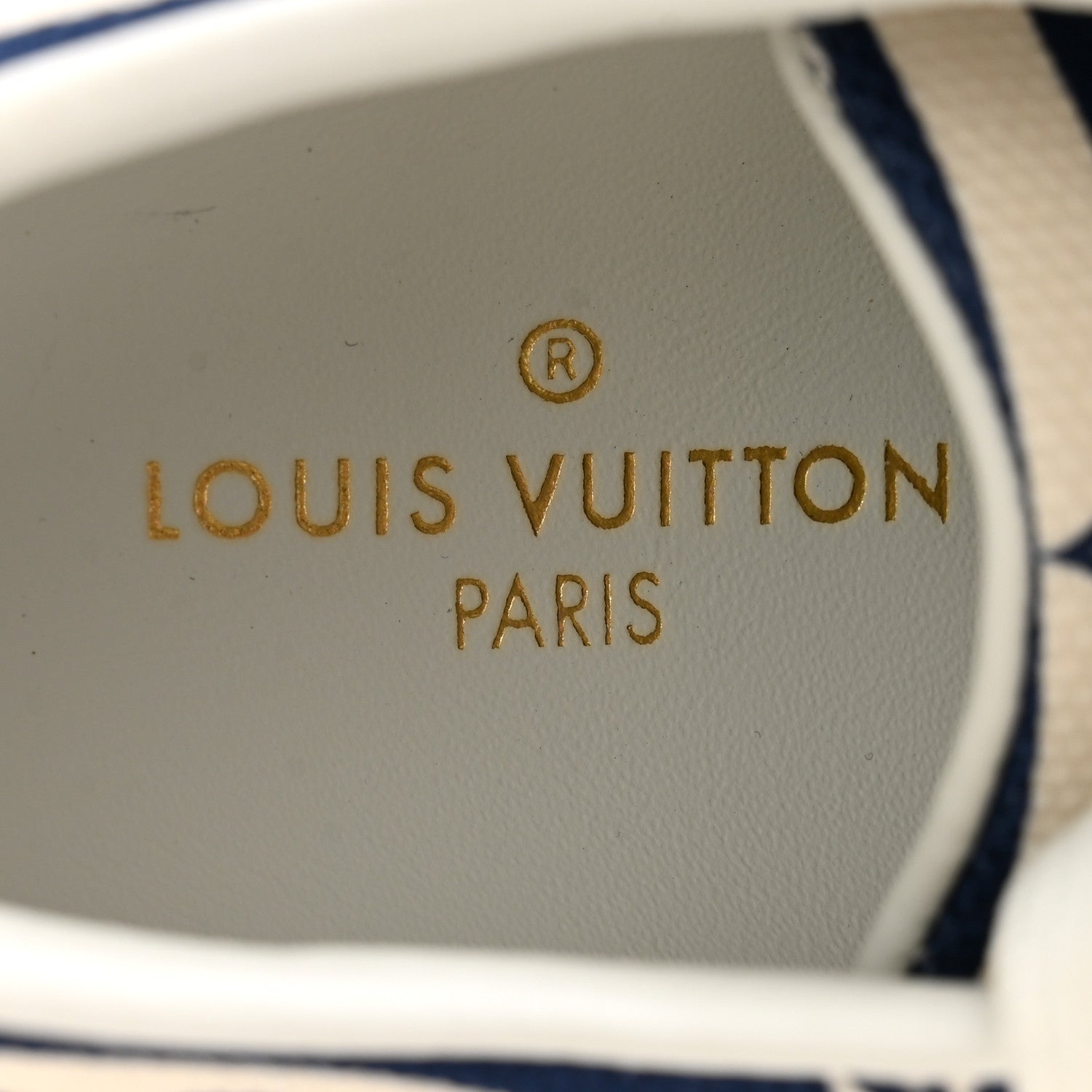 Louis Vuitton Canvas Escale Stellar Sneakers 35.5 Blue 6 of 10