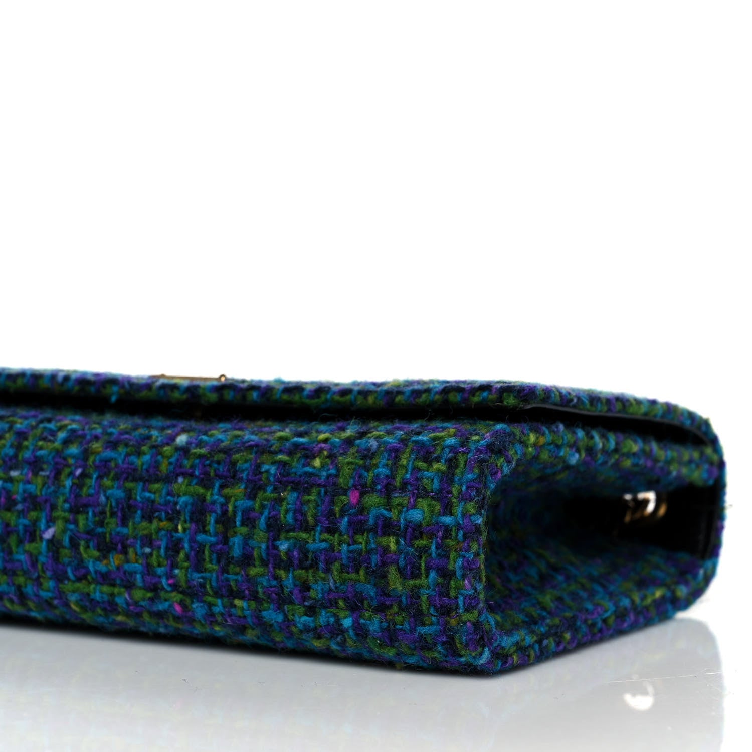 Saint Laurent Tweed Small Monogram Kate Satchel Multicolor 7 of 9