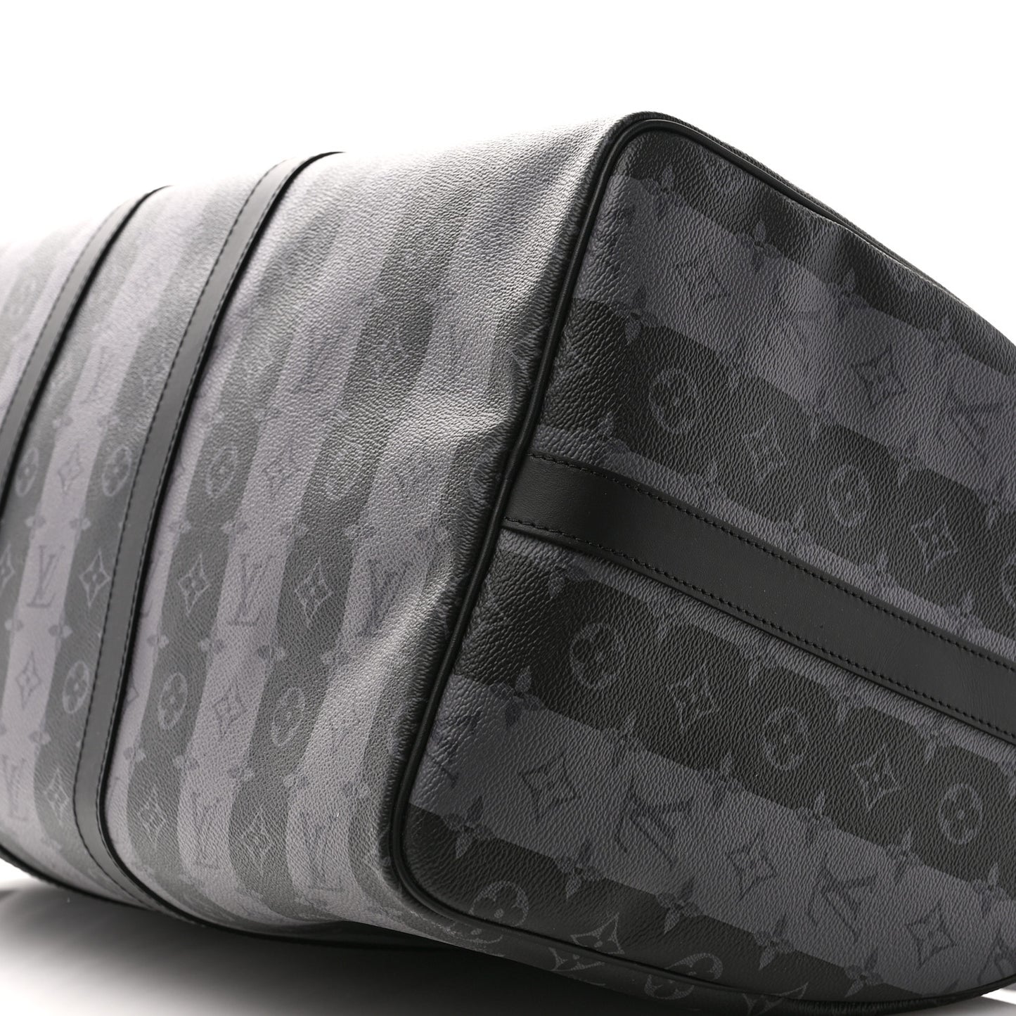 X NIGO Monogram Eclipse Stripes LV Keepall Bandouliere 50